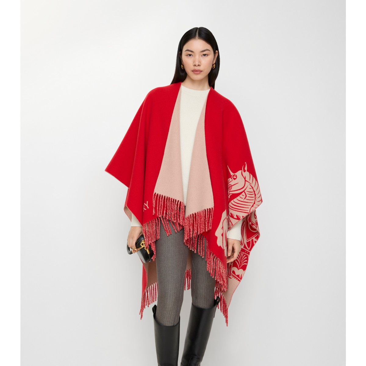  EKD Wool Cashmere Cape