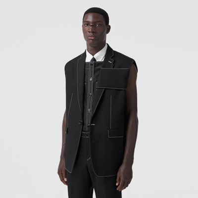 burberry suit vest