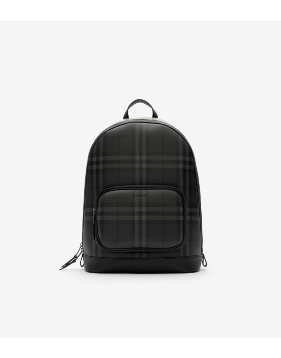 Mochila City Check con cremallera