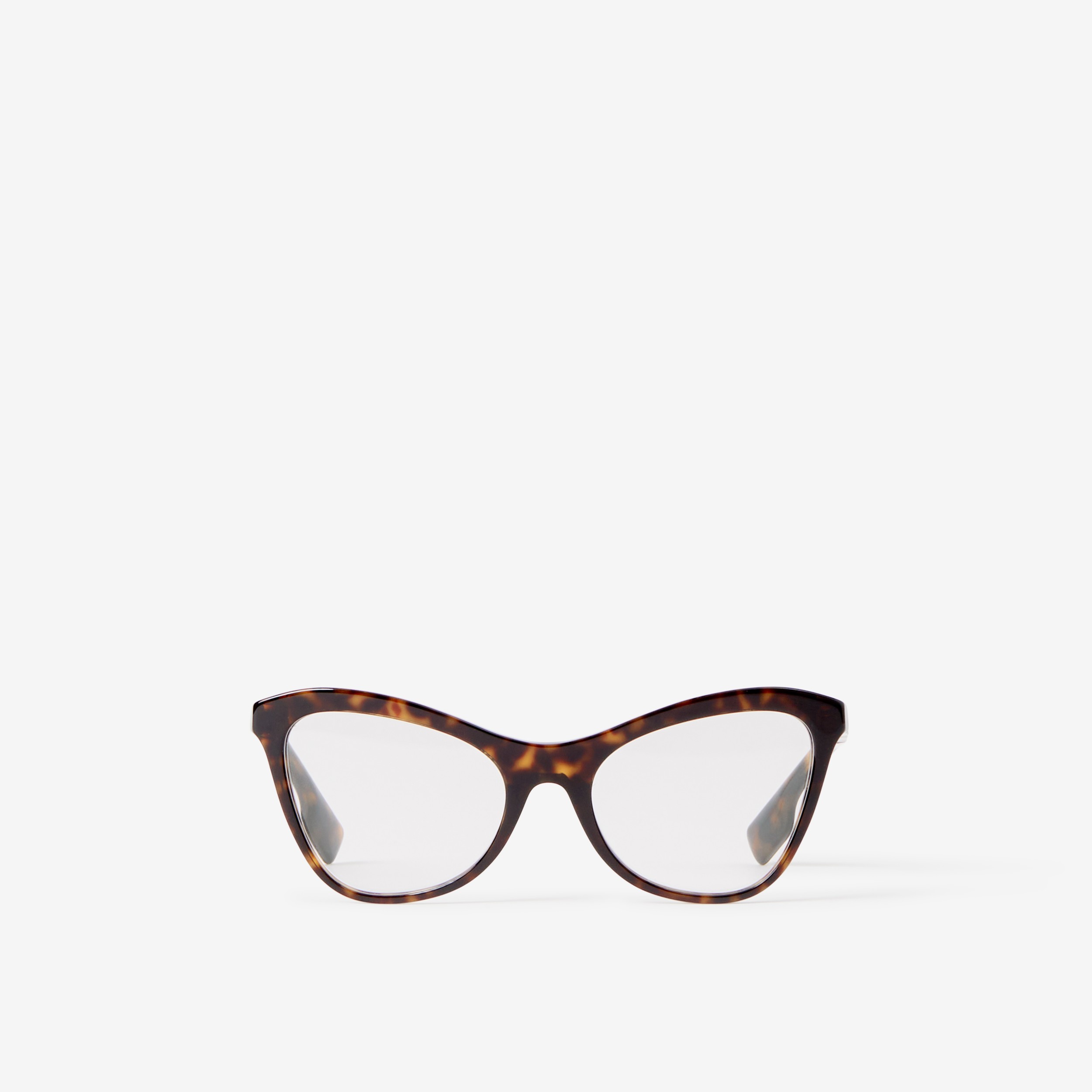 Cat-eye Frame Optical Glasses in Dark Tortoiseshell - Women | Burberry®  Official