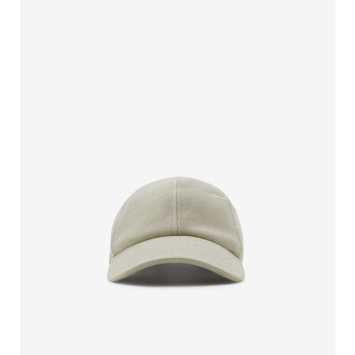 Burberry Ekd Cotton Blend Baseball Cap In Hunter