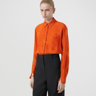 Burberry Topwear In Deep Ginger
