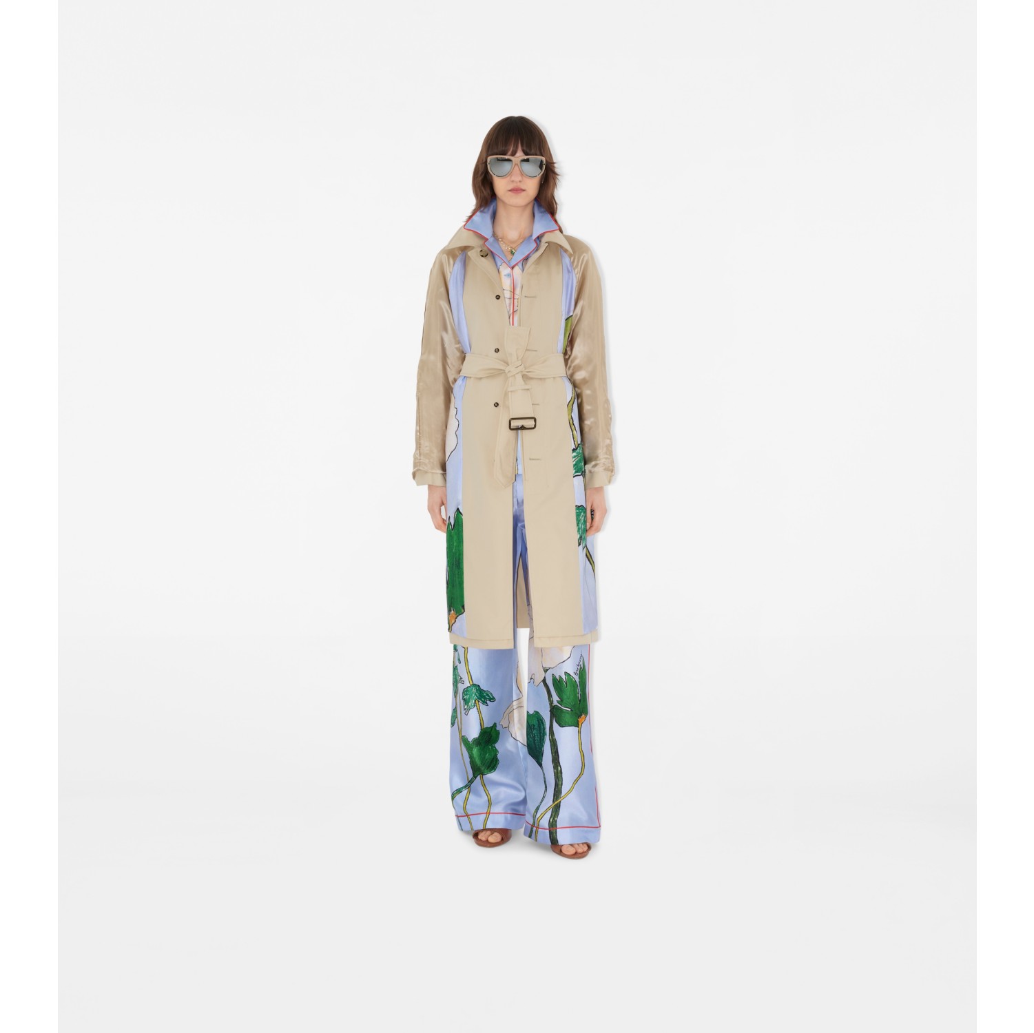 Long Highgrove Gabardine Car Coat