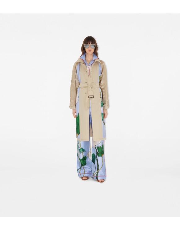 Long Highgrove Gabardine Car Coat