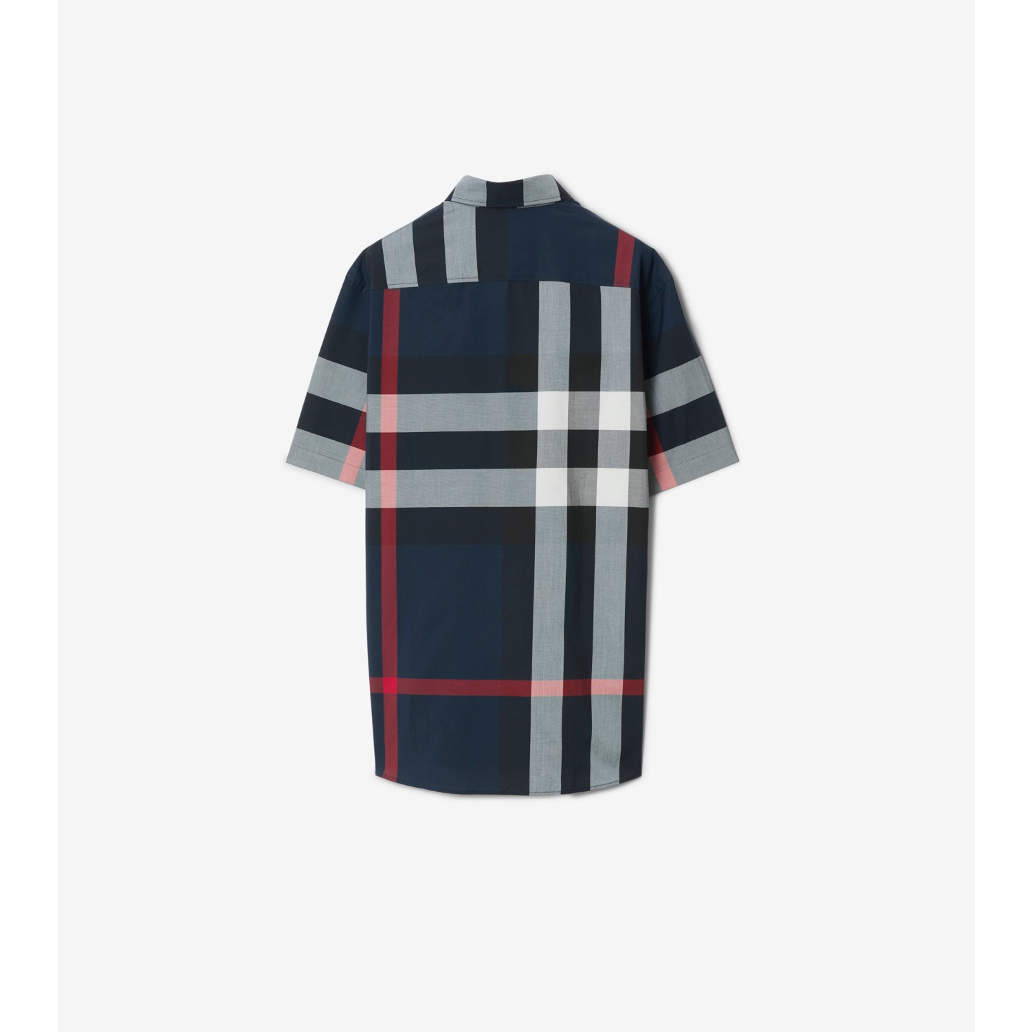 Navy burberry outlet shirt