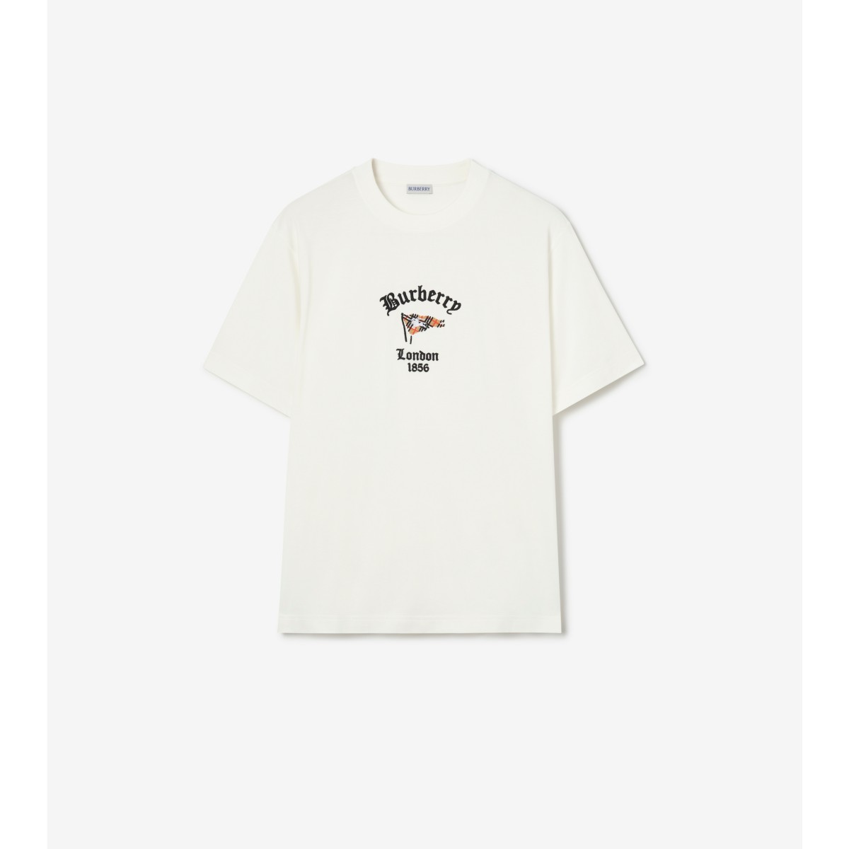  Check Flag Cotton T-shirt