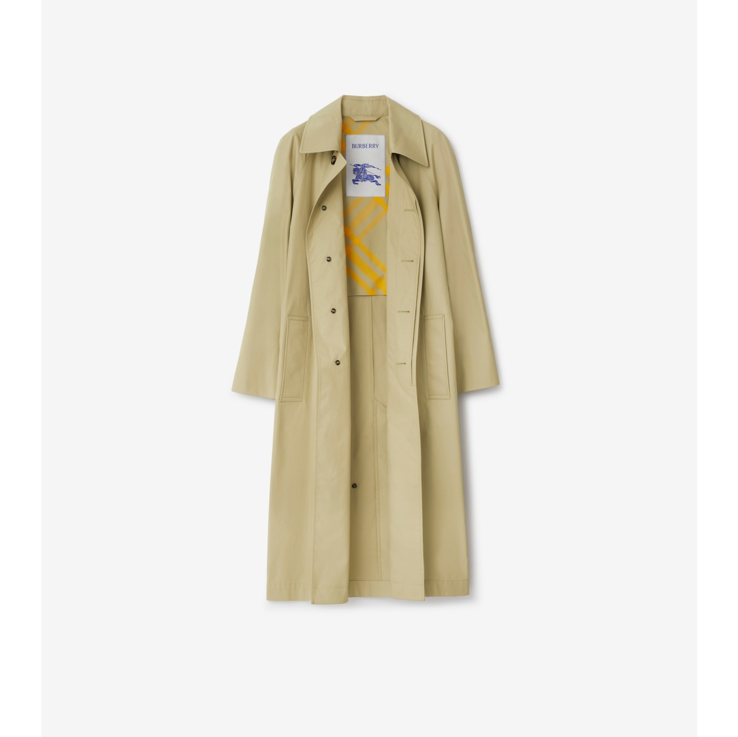 Long Gabardine Bradford Car Coat