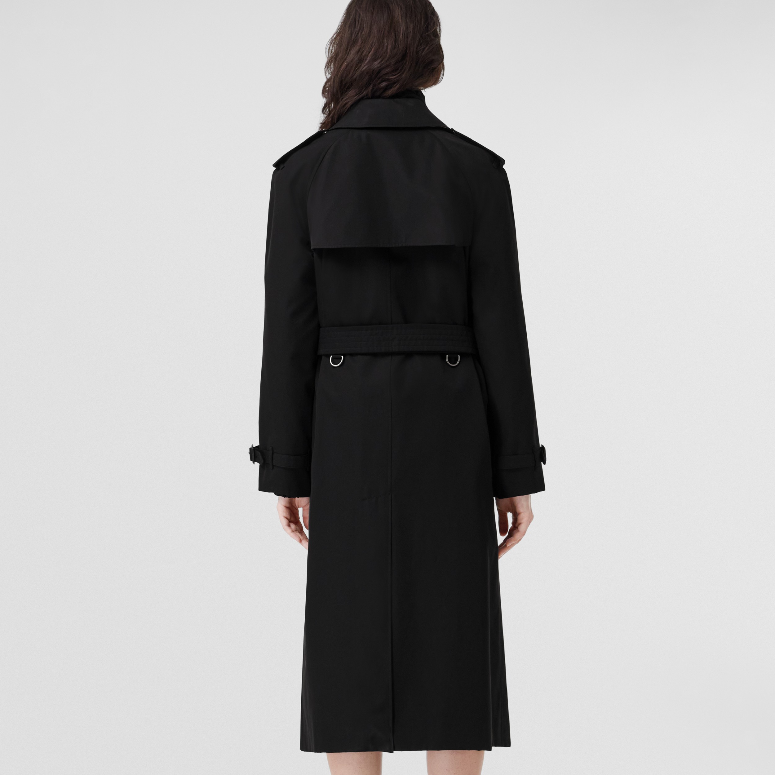 Trench Heritage long The Waterloo (Noir) - Femme | Site officiel Burberry® - 3