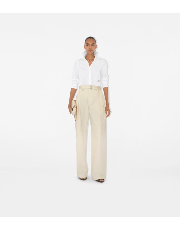 Slim Fit Cotton Poplin Shirt