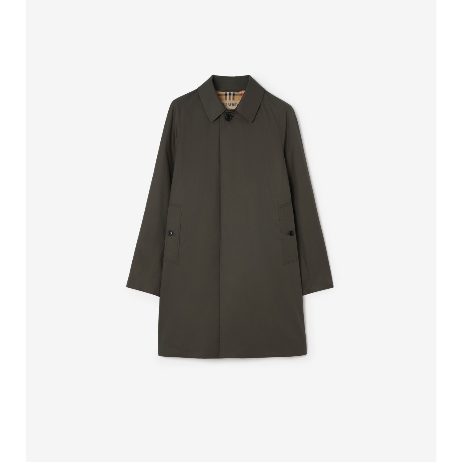 Mid-length Tropical Gabardine Camden Car Coat