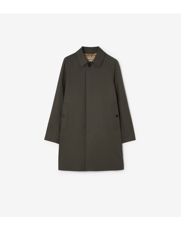 Mid-length Tropical Gabardine Camden Car Coat