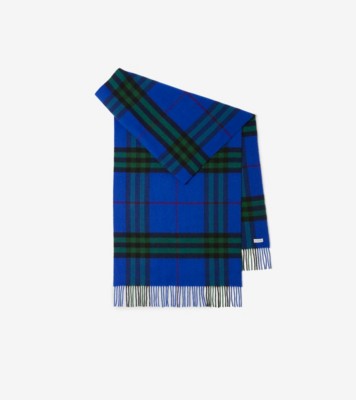 【現行品/国内正規品】BURBERRY カシミアスカーフ ナイト/アイビー 5B995BB1-7ABC-49F5-AA19-