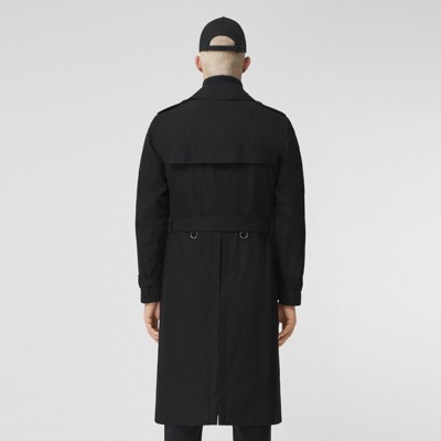 Burberry trench coat men 2024 black