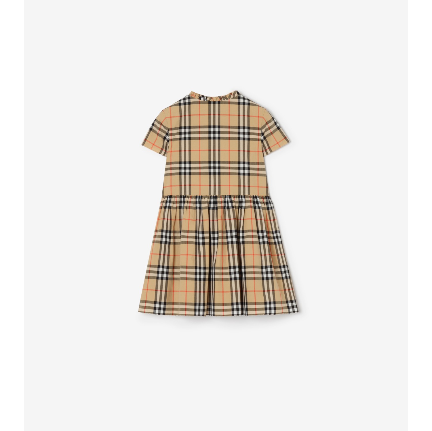 Baumwollkleid in Check