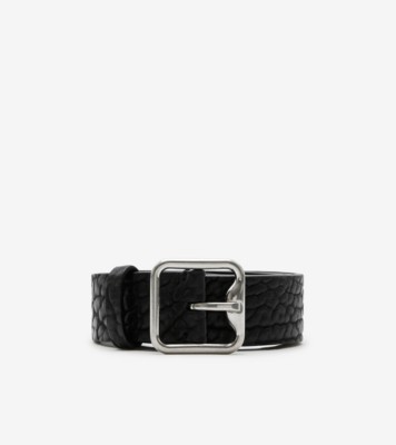 Burberry Men's Reversible Monogram Leather Belt