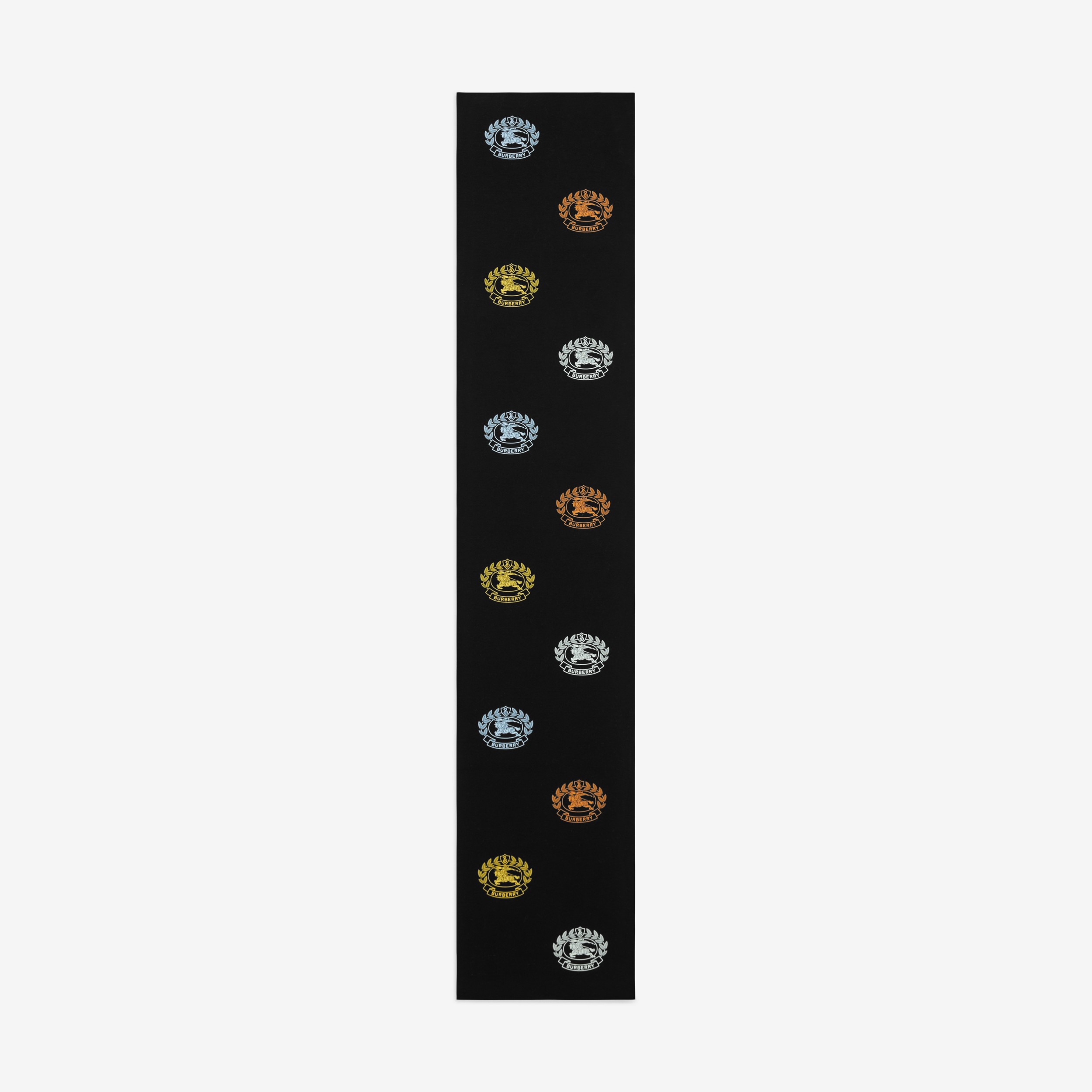 EKDプリント テクニカルウール スカーフ (ブラック) - チルドレンズ | Burberry®公式サイト - 2