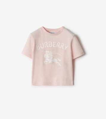 EKD ストレッチコットン Tシャツ (アイスピンク) | Burberry®公式サイト