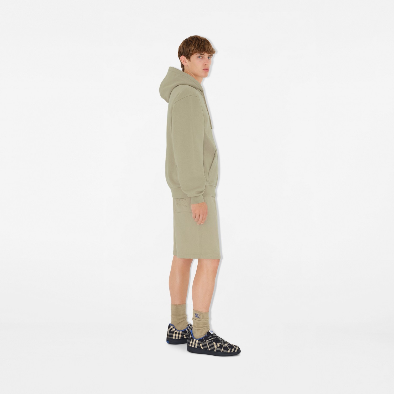 チェック テラススニーカー (ブラック) - メンズ | Burberry チェック テラススニーカー (ブラック) - メンズ | Burberry