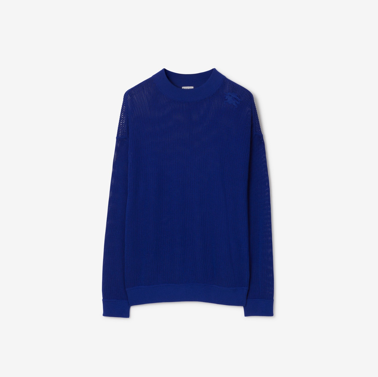 Silk Cotton Mesh Sweater