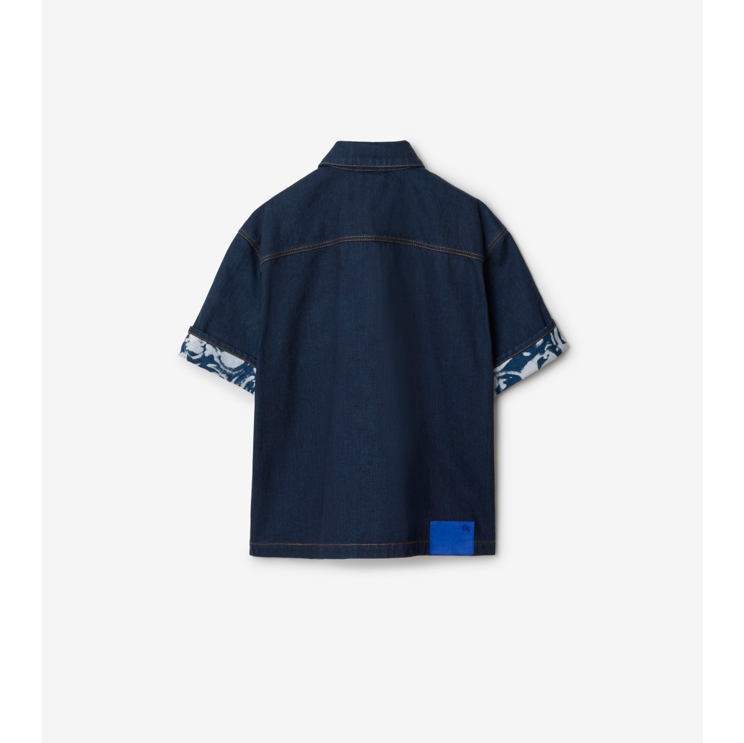 Burberry denim deals shirt