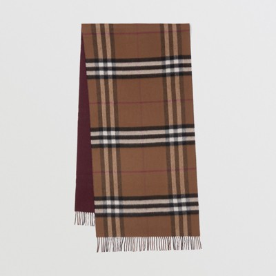 burberry reversible scarf