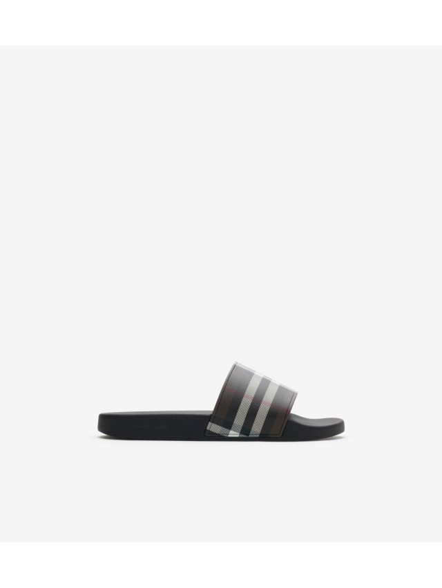 Burberry サンダル　シューズケース付き 楽天市場】BURBERRY バーバリー シューズ チェック スライド