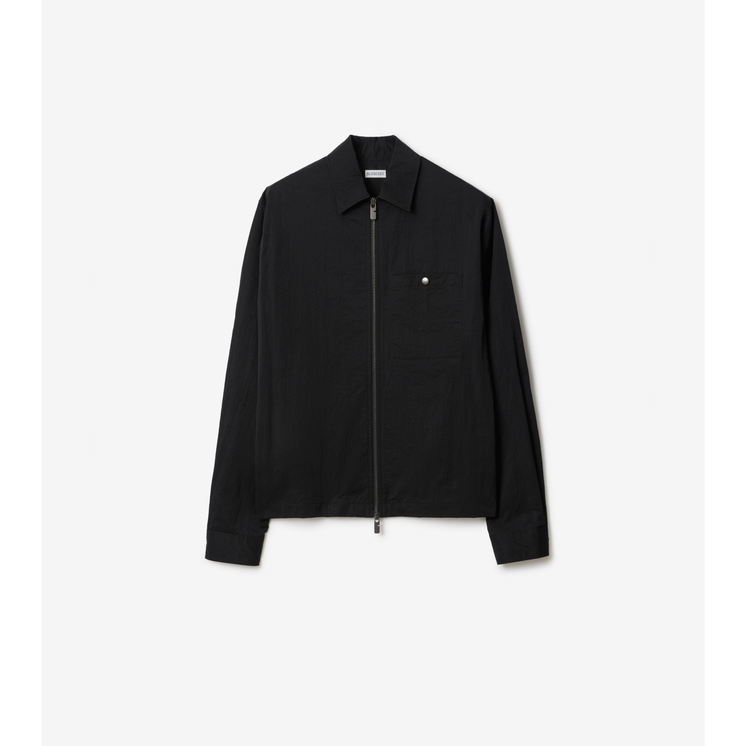 Nylon Zip Overshirt