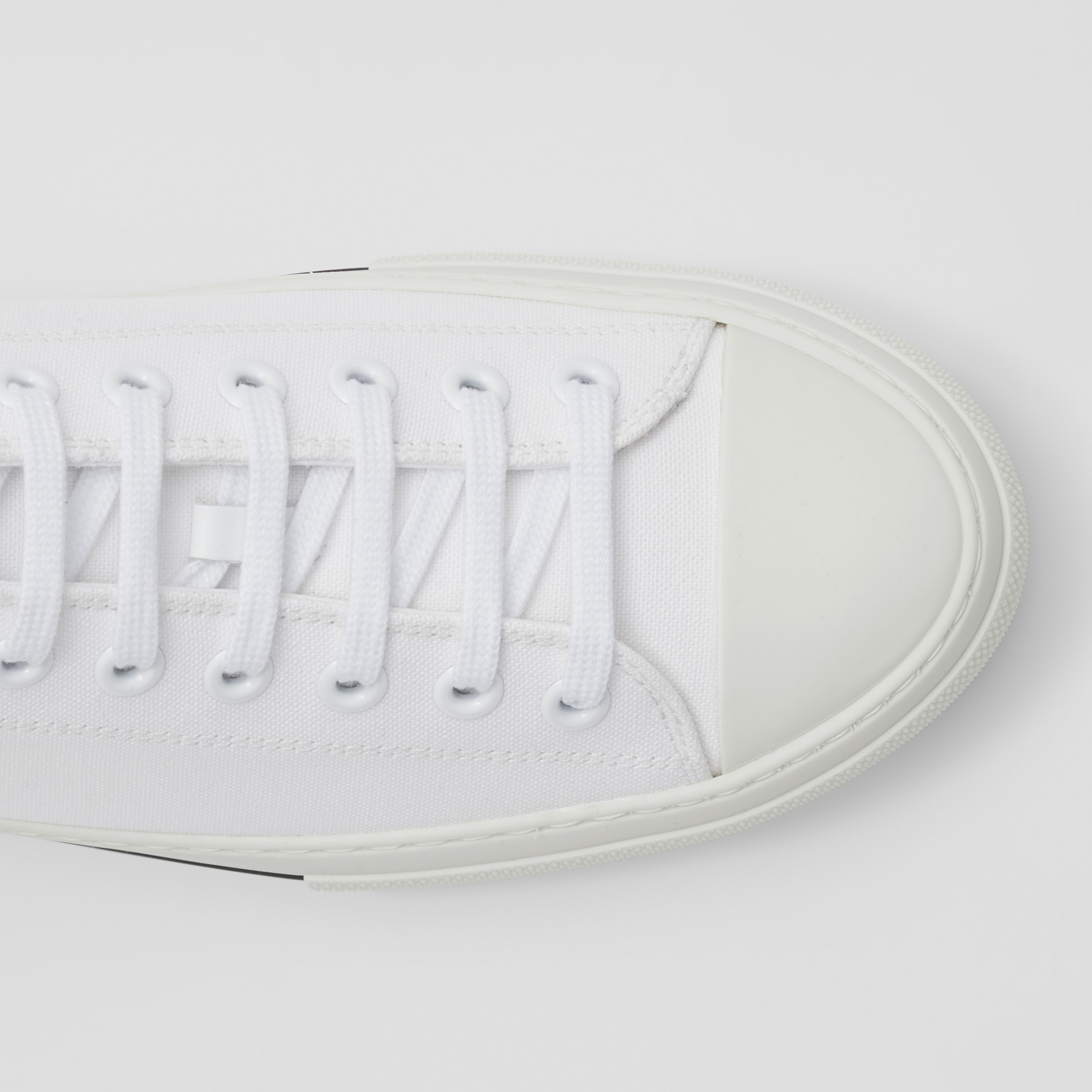 Baumwollsneaker mit Logodetail (Neutrales Weiß) - Herren | Burberry® - 2