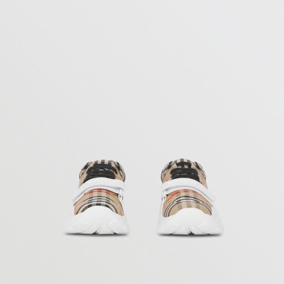 burberry suede sneakers