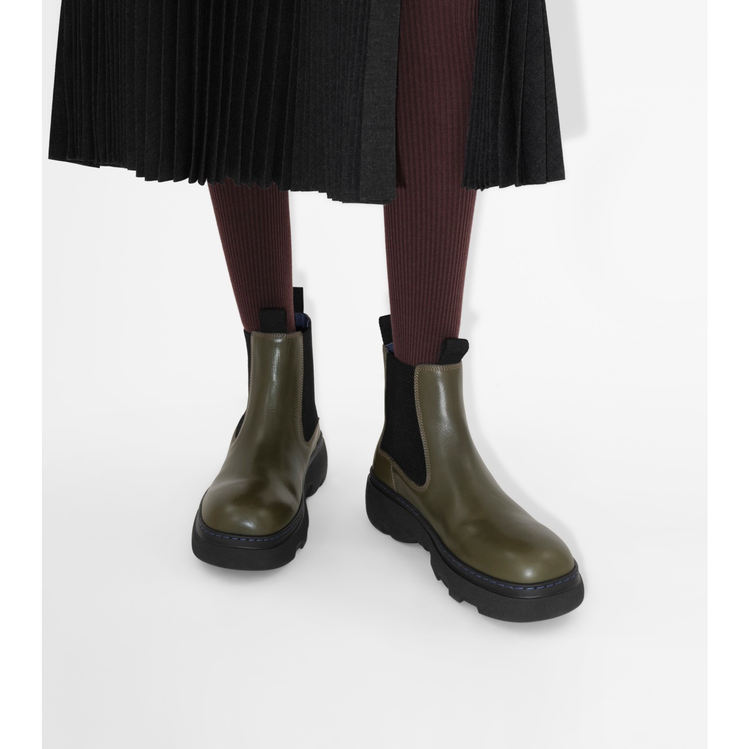 Burberry chelsea boots womens online