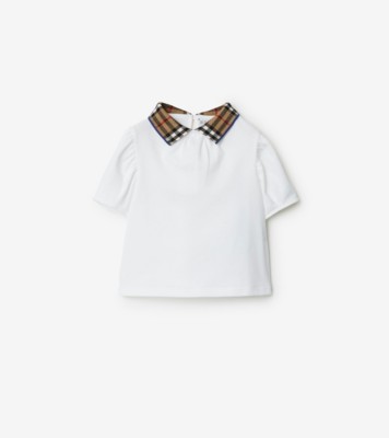 Burberry polo shirt store kids black