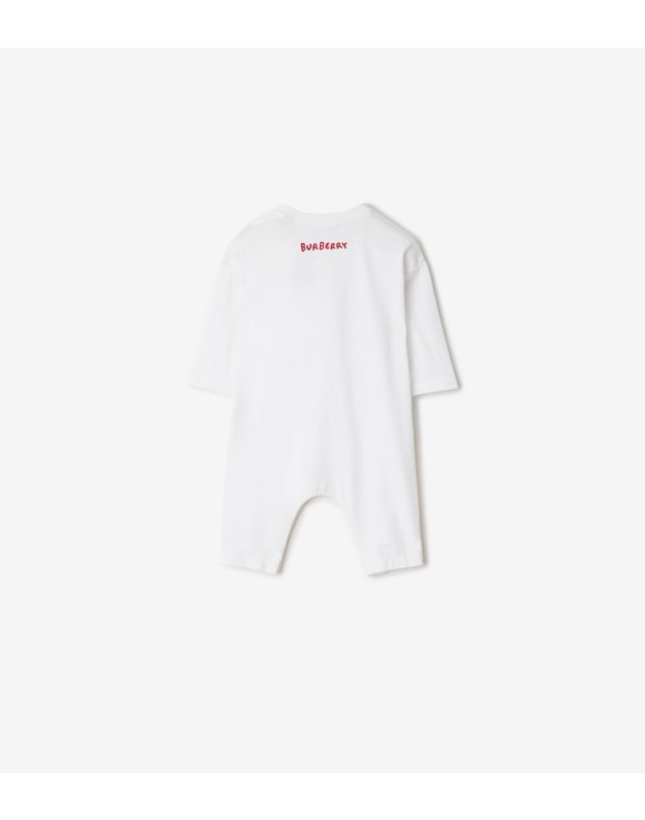 Thomas Bear Cotton Jumpsuit