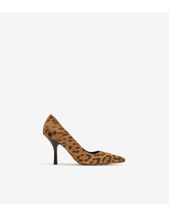 Leopard Print Dame High Pumps