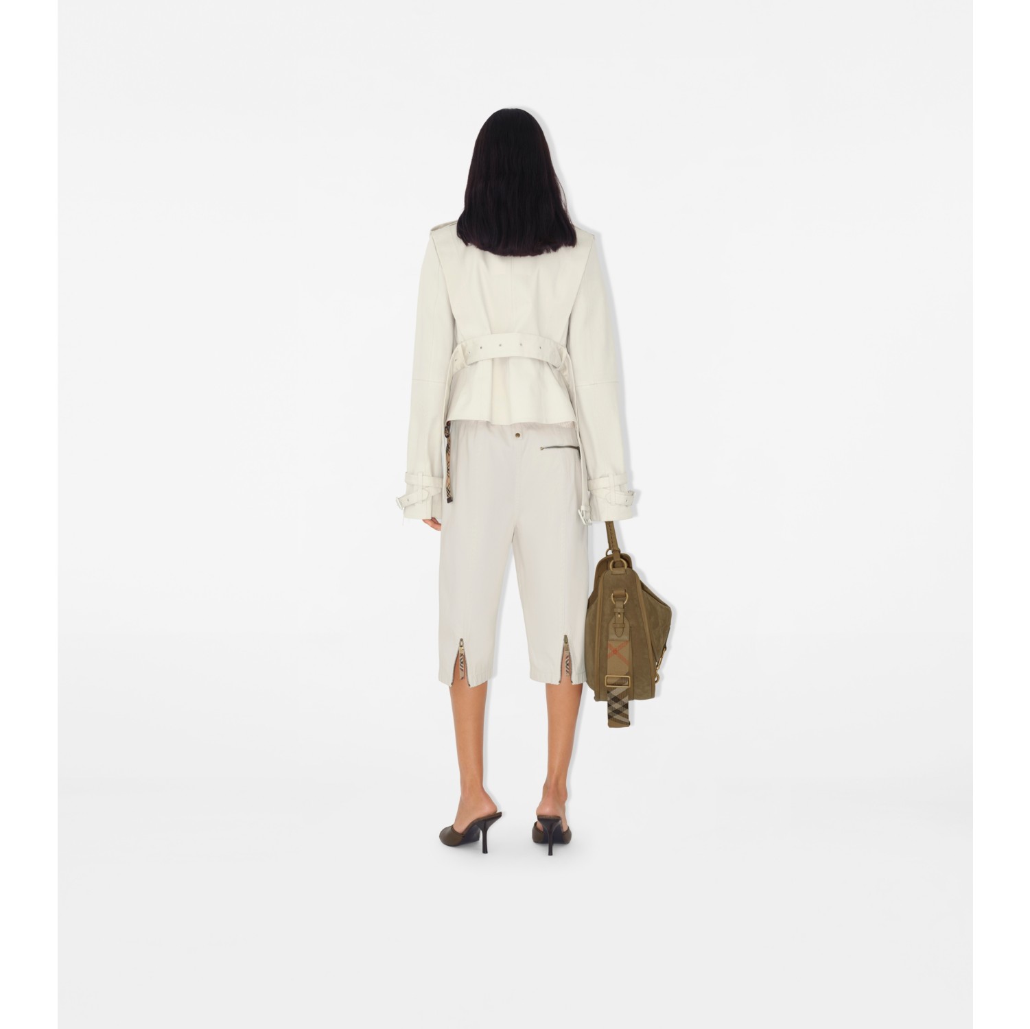 Bonded Cotton Trench Jacket