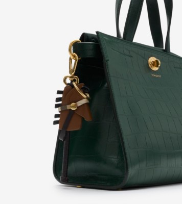 Porte-clés En Cuir Pour Femme, Pendentif En Forme De Cheval