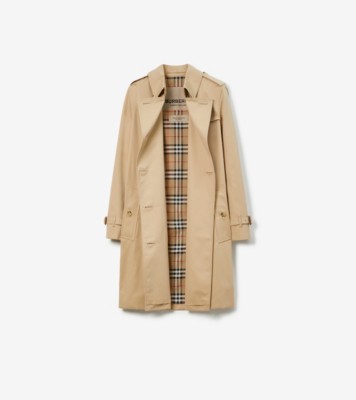 ミッドレングス ケンジントン ヘリテージ トレンチコート (ハニー) - ウィメンズ | Burberry®公式サイト