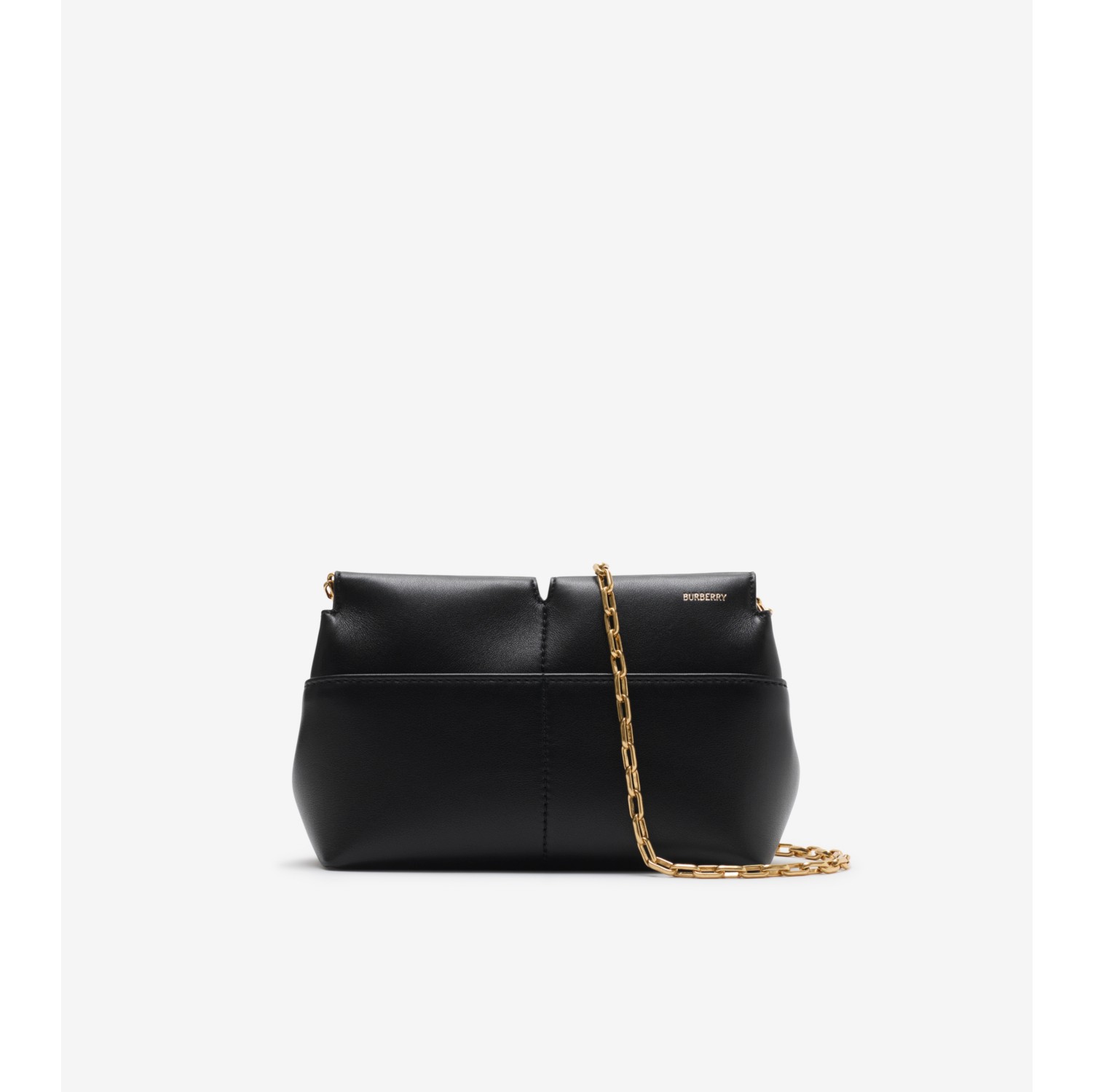 Snip Chain Clutch in Black Women Burberry Official