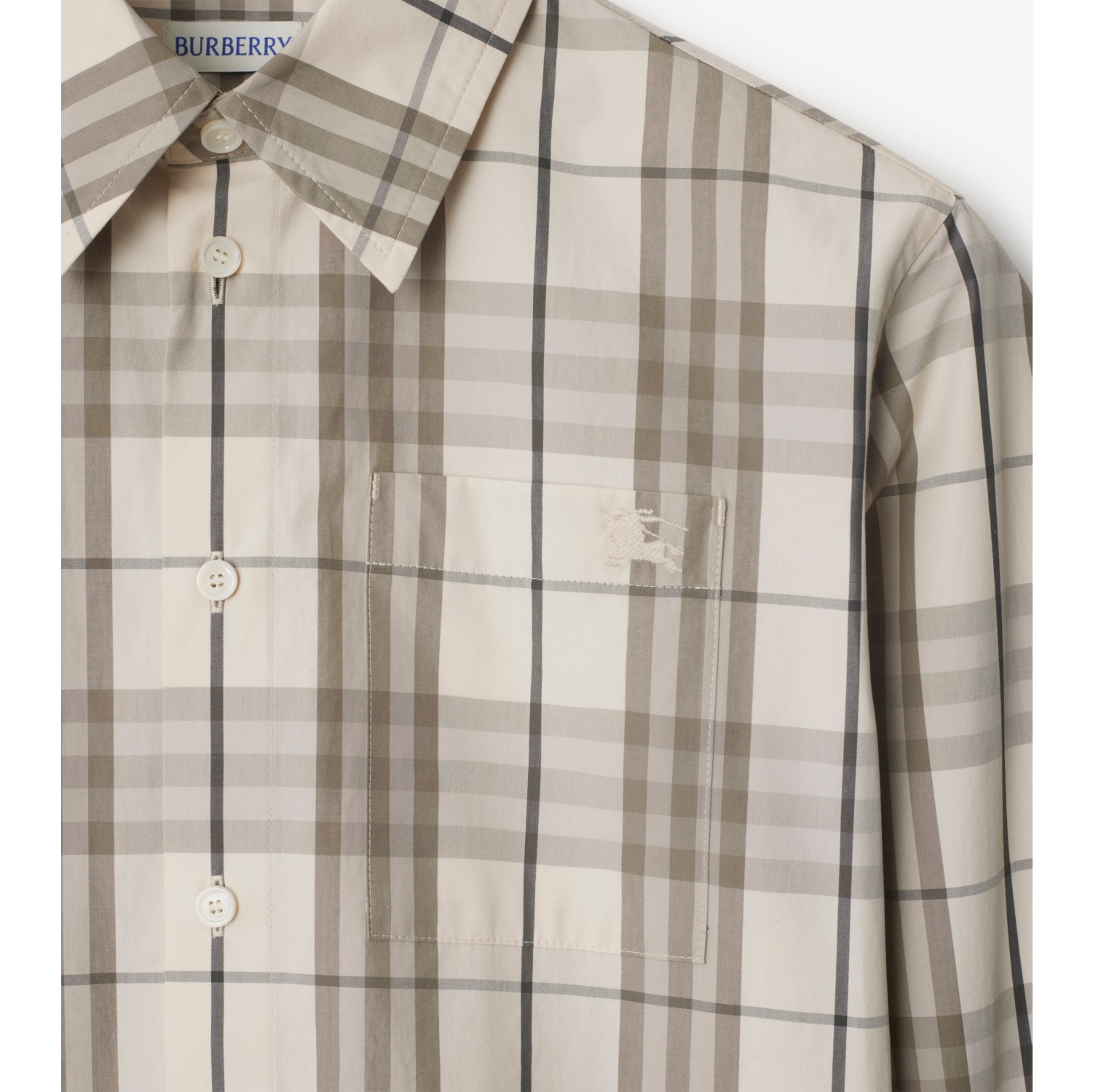 Regular Fit Check Cotton Shirt