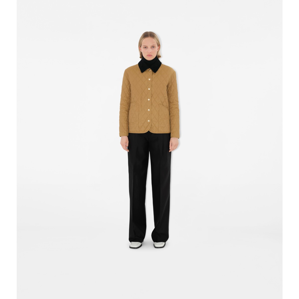  Check Quilted Barn Jacket