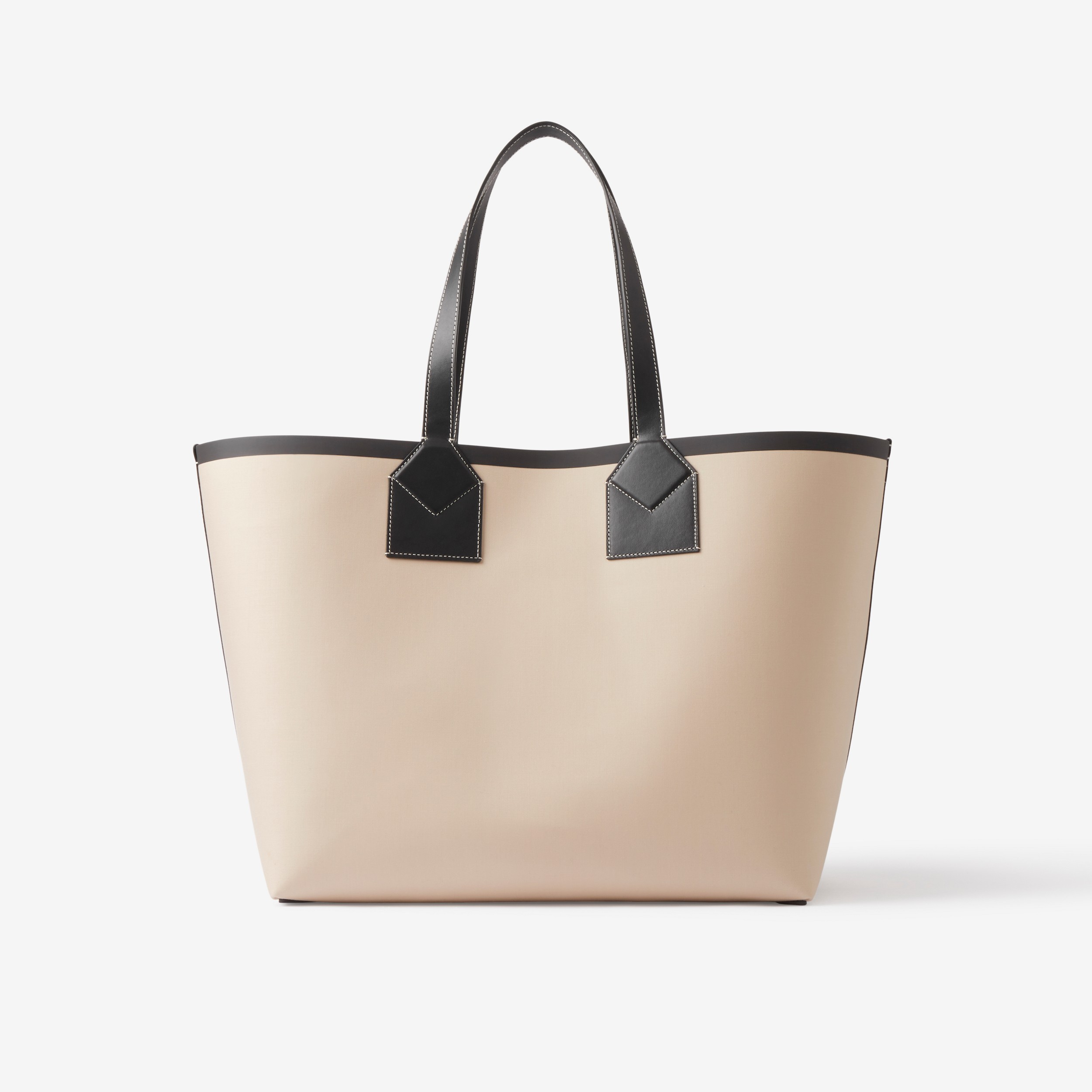 Large London Tote Bag in Beige - Women | Burberry® Official - 3