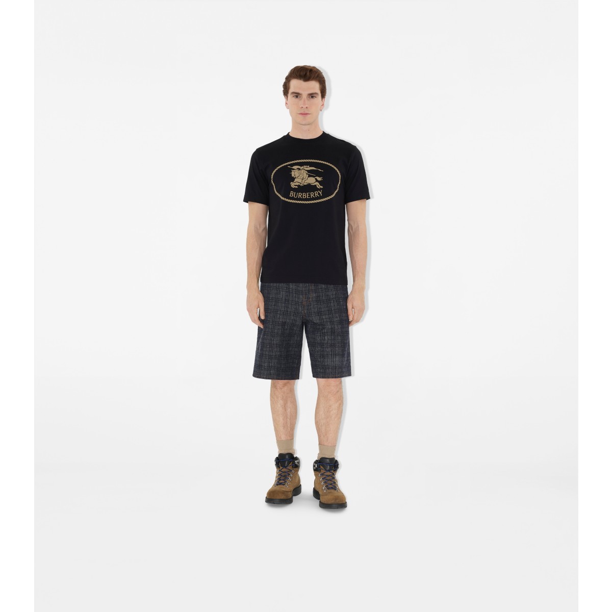  Printed Knight Stamp T-shirt