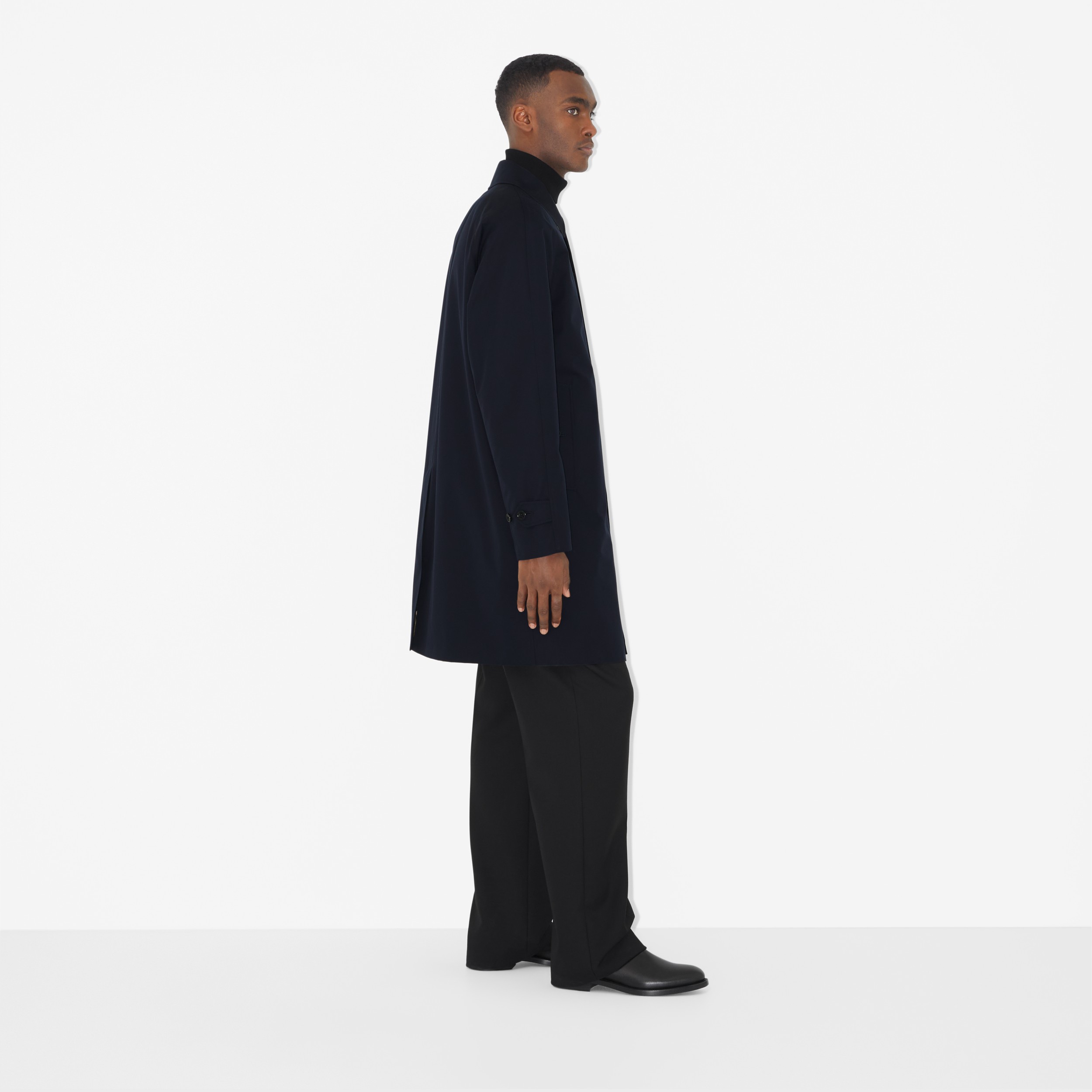 Mid-length Camden Heritage Car Coat in Coal Blue - Men | Burberry® Official - 3