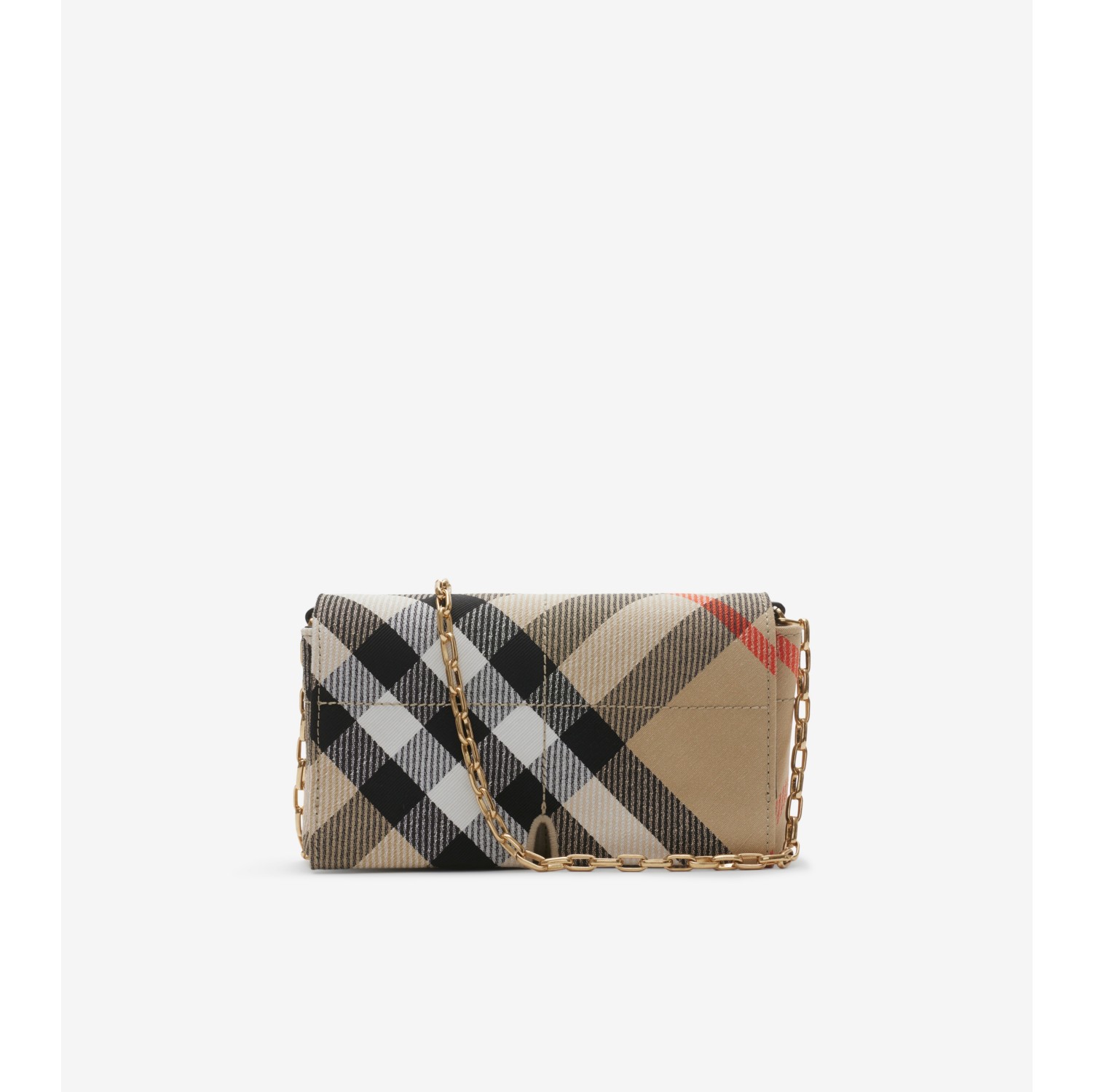 Mini Snip Chain Bag in Sand Women Burberry Official