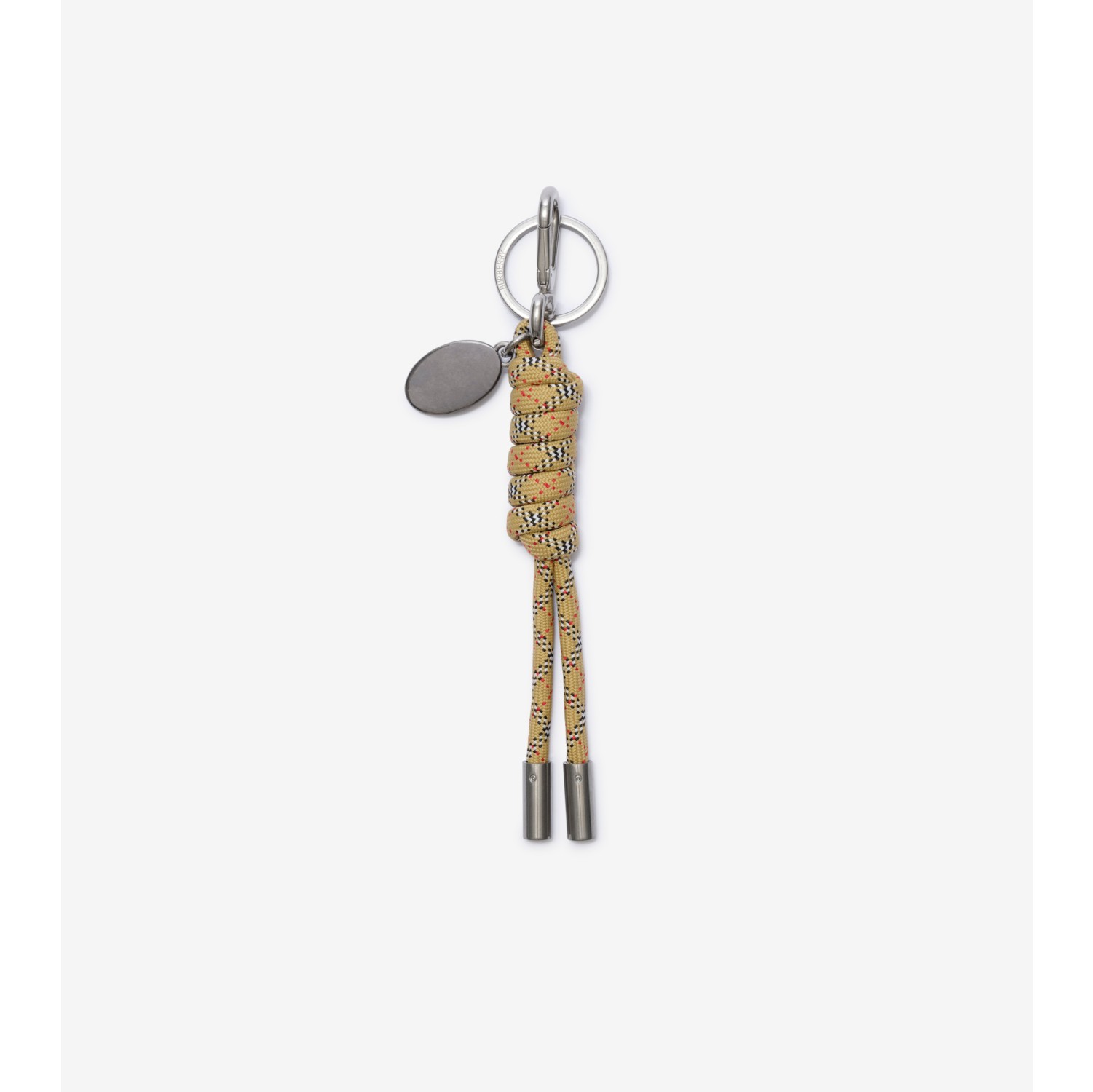Check Charm in Sand beige - Men, Technical | Burberry® Official