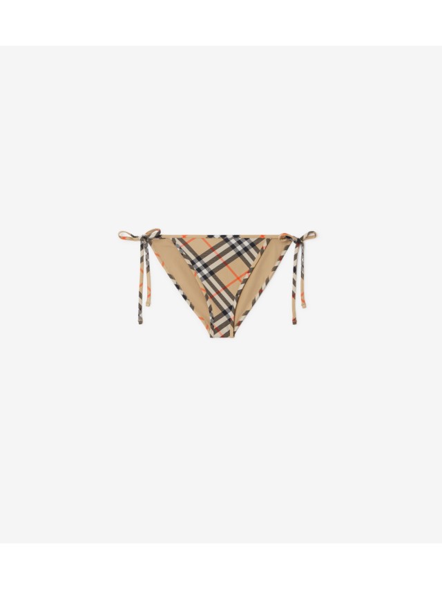 バーバリー　パンツ　ズボン　スイムウェア BURBERRY (バーバリー) チェック柄 インナーメッシュ ポケット
