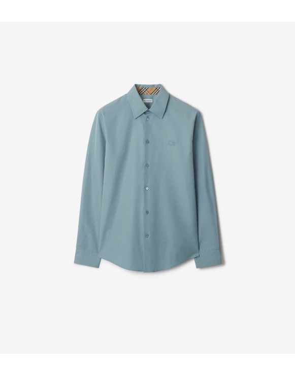 Slim Fit Cotton Poplin Shirt