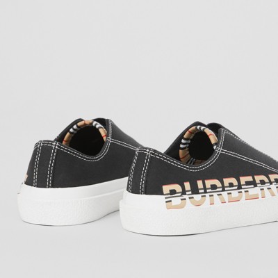 burberry gabardine sneakers