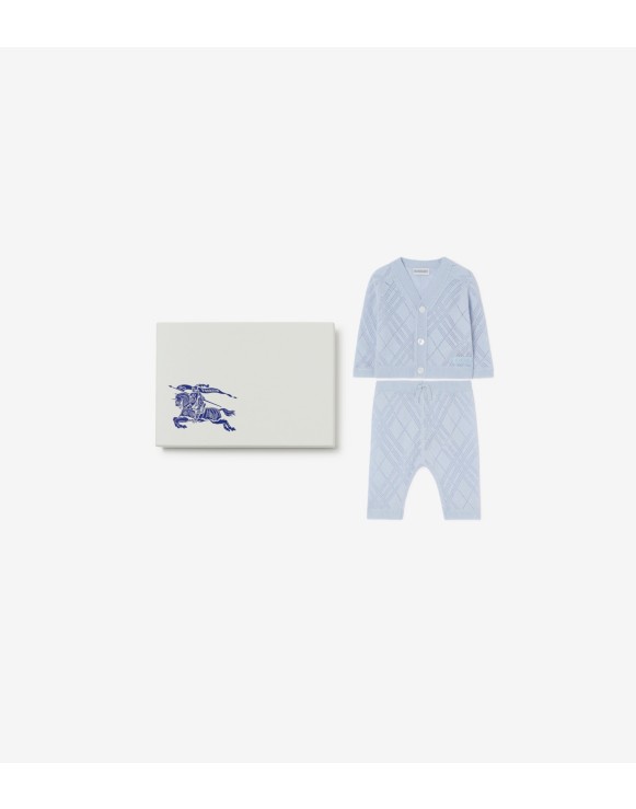 バーバリー 90cm ベビー服 トップスセット 9点 新生児向けギフトセット | Burberry® 公式サイト