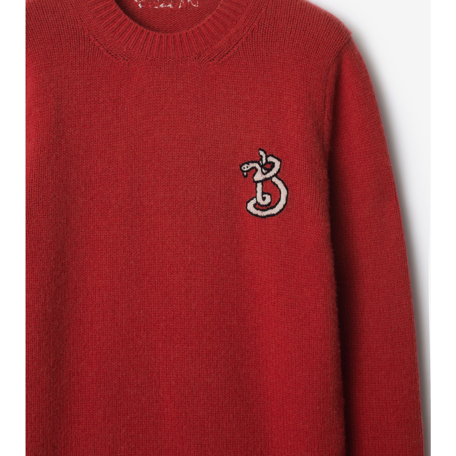 B Snake Wool Cashmere Sweater