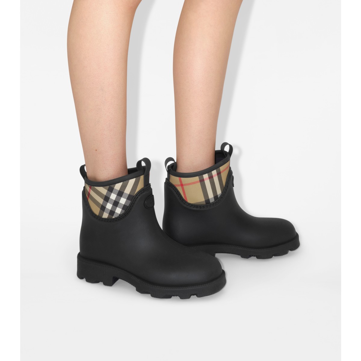  Check Rubber Marsh Stamp Low Boots​